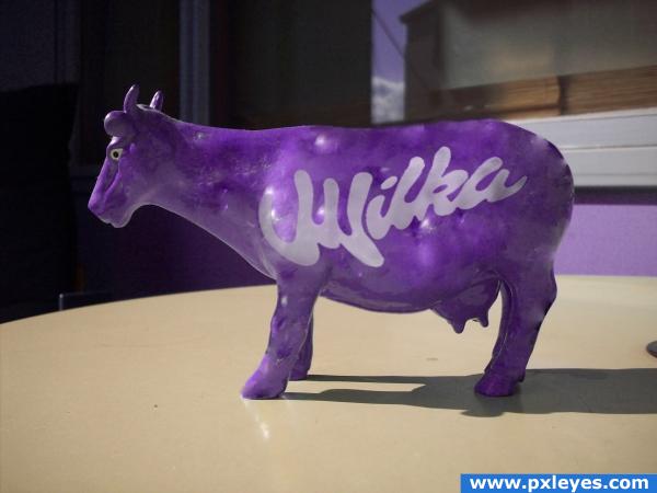 Creation of Wilka cow: Final Result